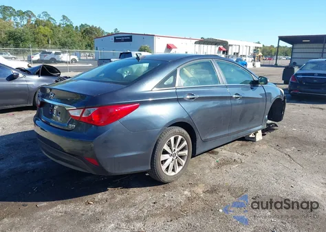 2014 Hyundai Sonata Limited z USA, uszkodzony, nr VIN 5NPEC4AC9EH833125